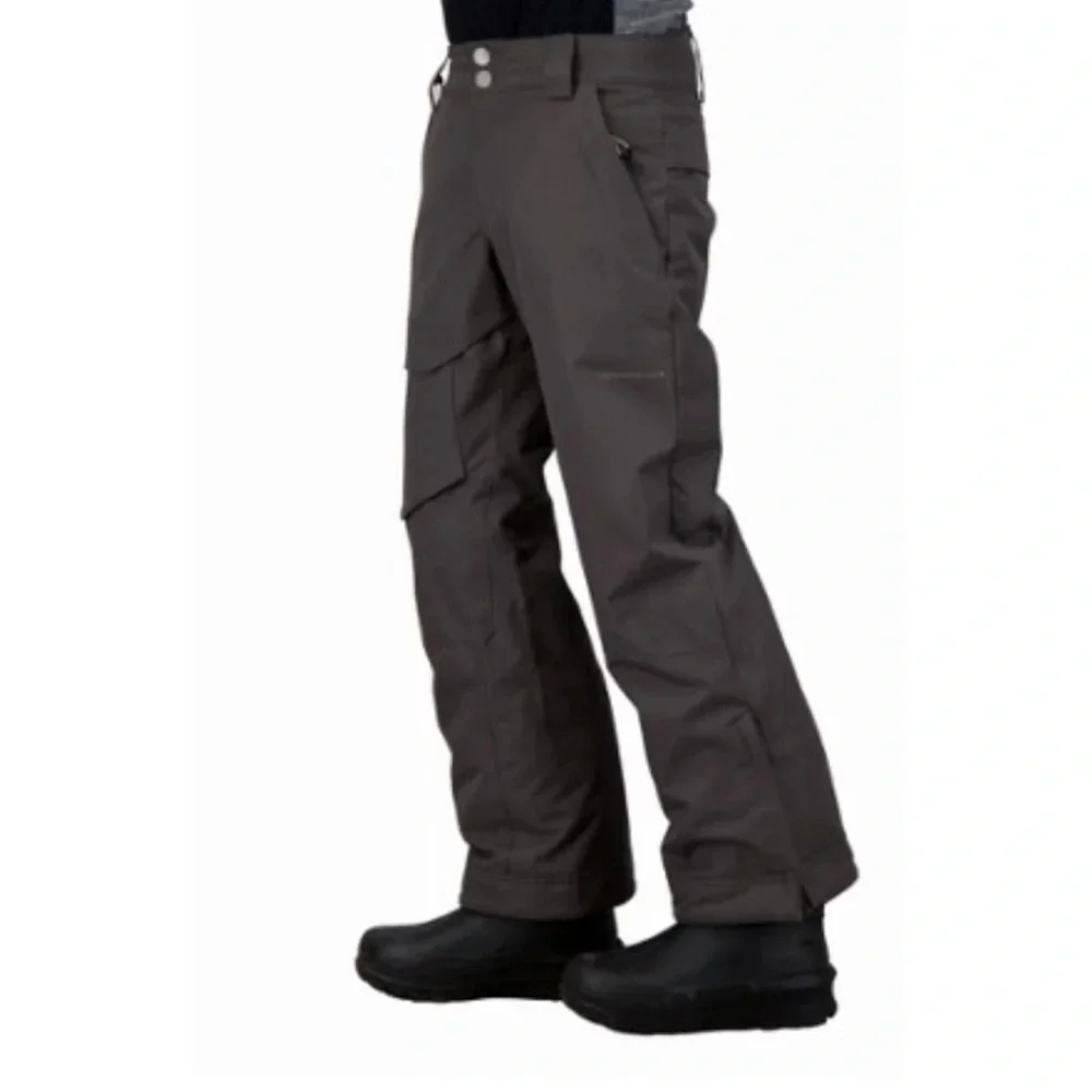 Obermeyer Boys Size Teen XS 9 Brisk Snow Pants Grey NWT Ski Snowboard